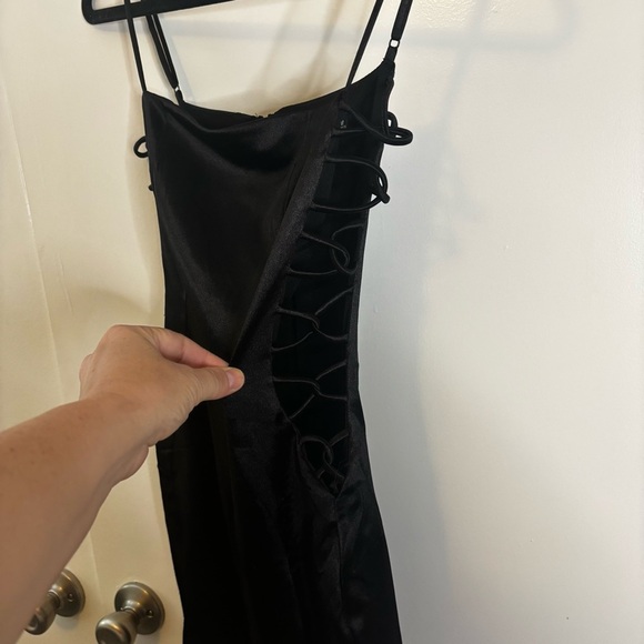 Windsor Black Open Sides Bodycon Dress - Picture 6 of 16